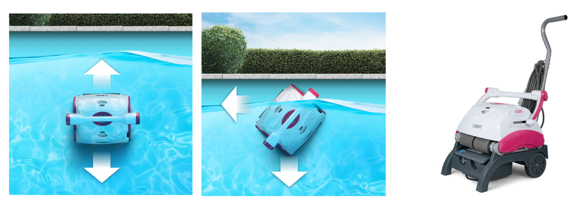 BWT Robot Pool Cleaner D300 Pal n Paul Inc